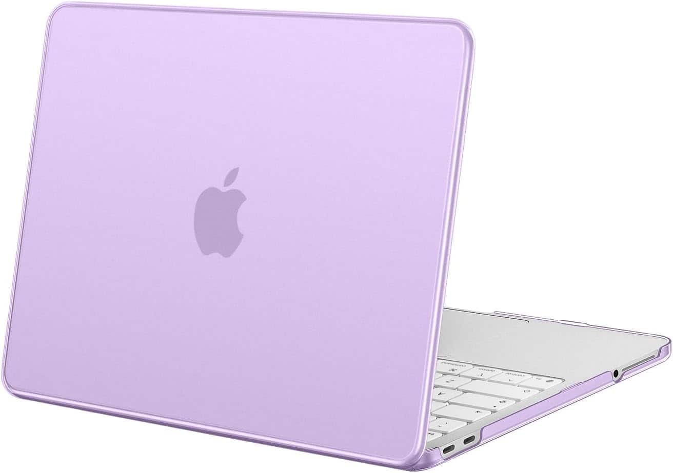 mosiso - Protective Hard Shell Case for MacBook Neo 13 inch Model A3404 (2026) - Purple