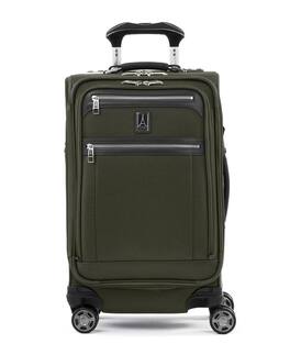 Travelpro - Platinum Elite Softside Expandable 21" Carry On Spinner - Pilot Green