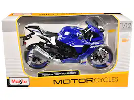 2021 Yamaha YZF-R1 Motorcycle 1/12 Diecast Model by Maisto - Blue