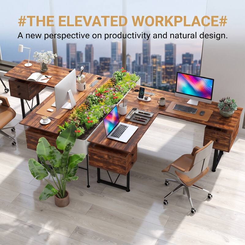 #THE ELEVATED WORKPLACE#
A new perspective on productivity and natural design.