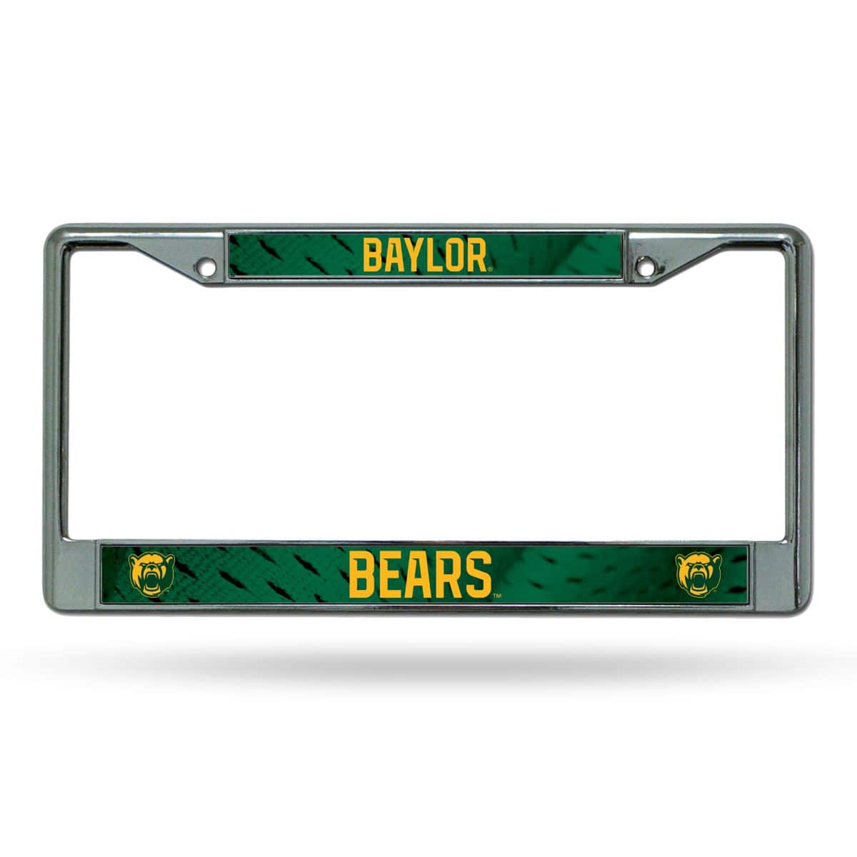 Rico Industries - Baylor Bears Chrome Metal License Plate Frame - Multi
