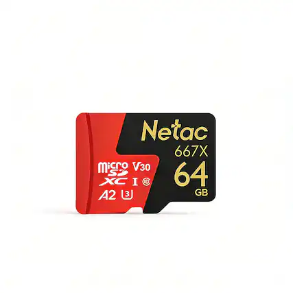 Netac 667X Micro SDXC I V30 A2 64GB