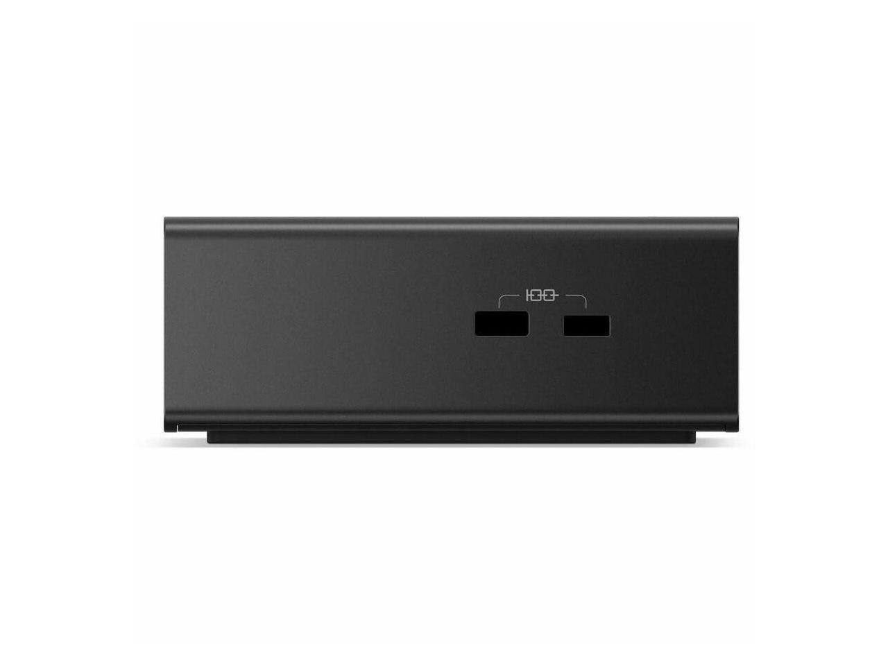 Alt View 10. Lenovo - Lenovo ThinkPad Thunderbolt 4 Smart Dock Gen2 7500W, 135W Charging, 4 Displays (40BE0135US).
