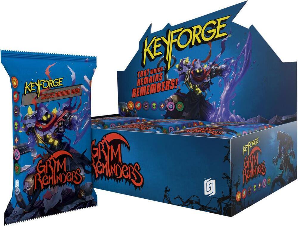KEYFORGE ARCHON DECK  
KEYFORGE THAT WHICH REMAINS REMEMBERS!  
GRYM REMINDERS