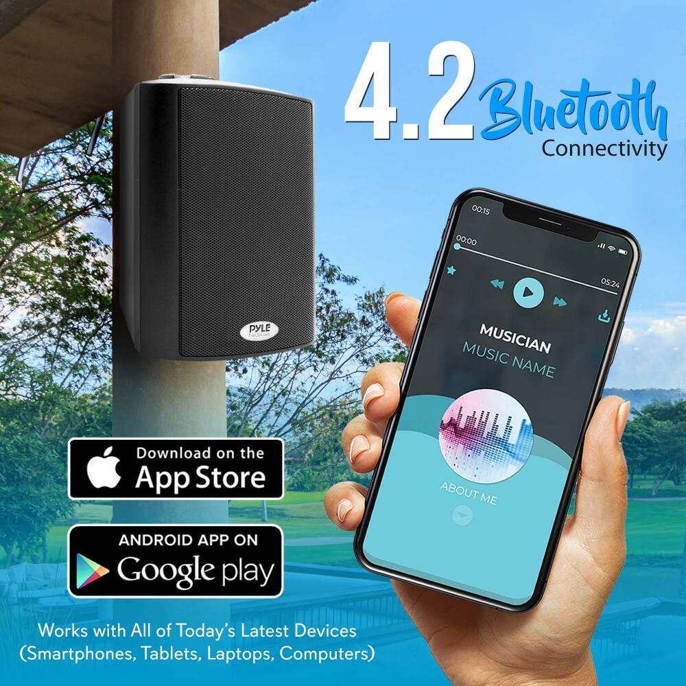 4.2 Bluetooth Connectivity

Download on the App Store

ANDROID APP ON Google play

Works with All of Today's Latest Devices (Smartphones, Tablets, Laptops, Computers)