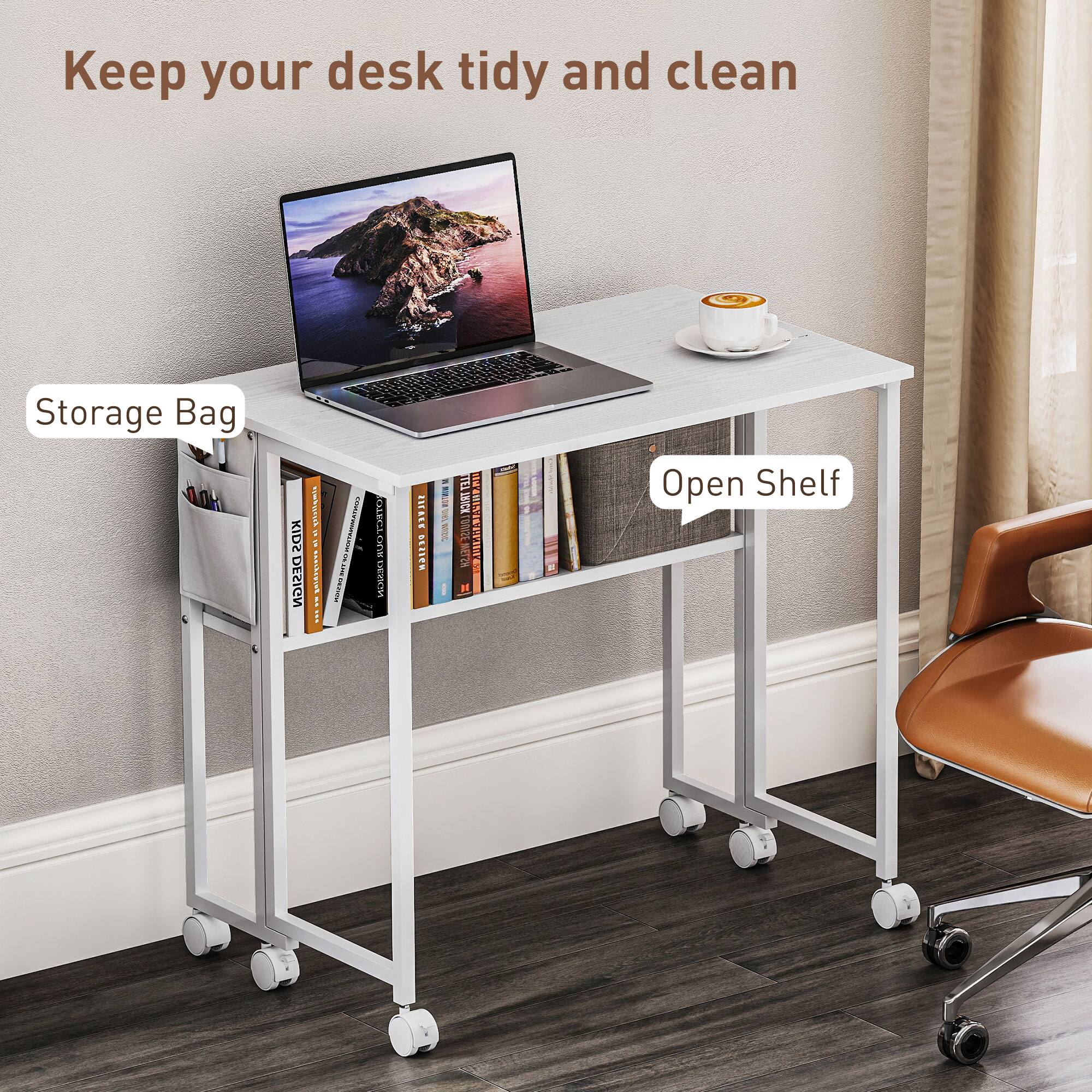 Keep your desk tidy and clean, Storage Bag, Open Shelf