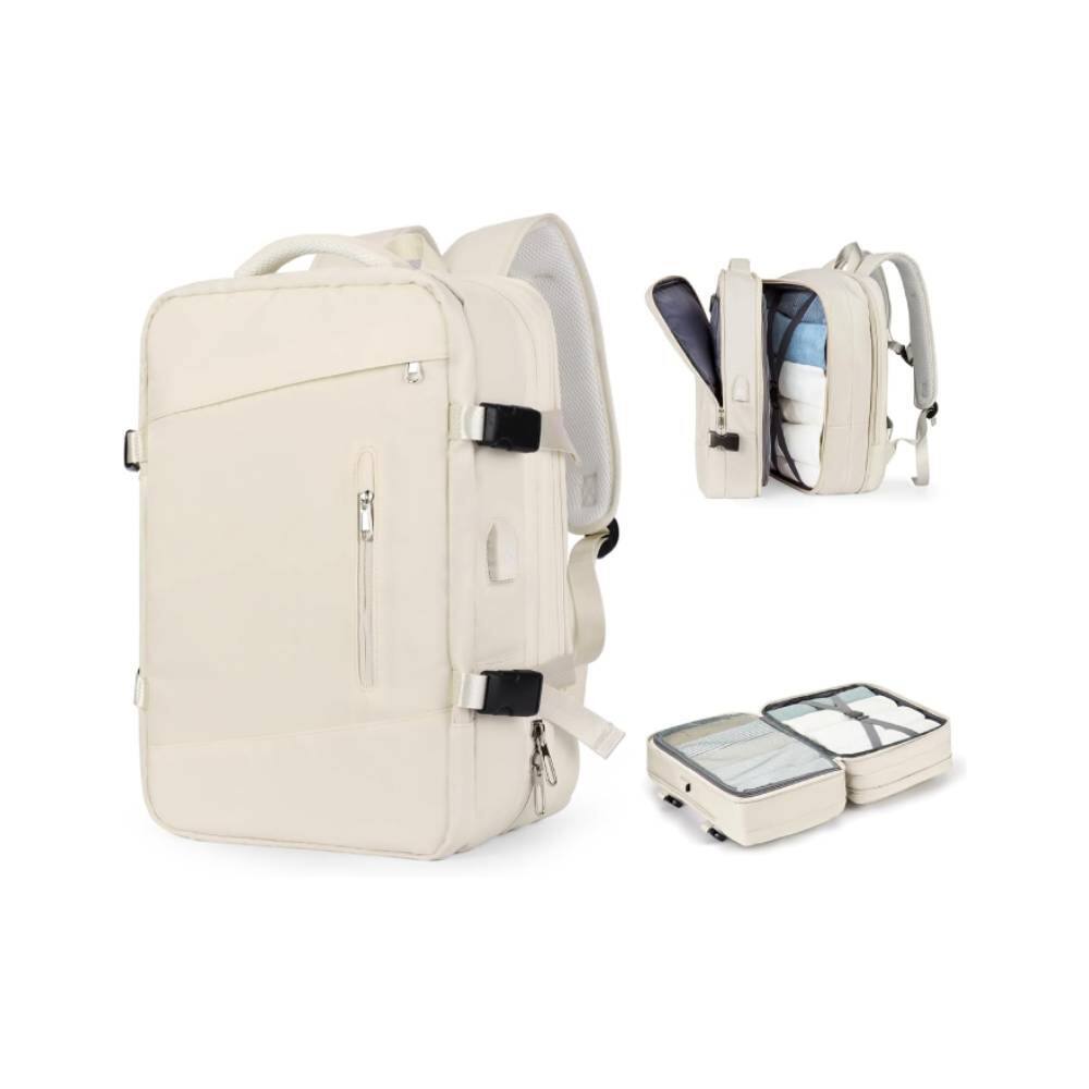 Alt View 2. Circus Cirle - Circus Cirle Adventure Backpack With Usb Charging Port - White.