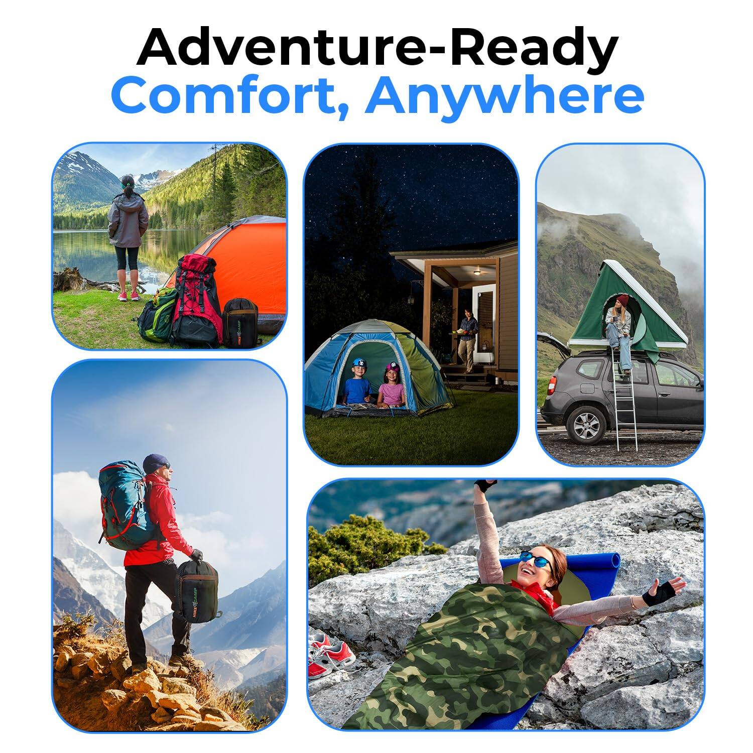 Adventure-Ready Comfort, Anywhere
