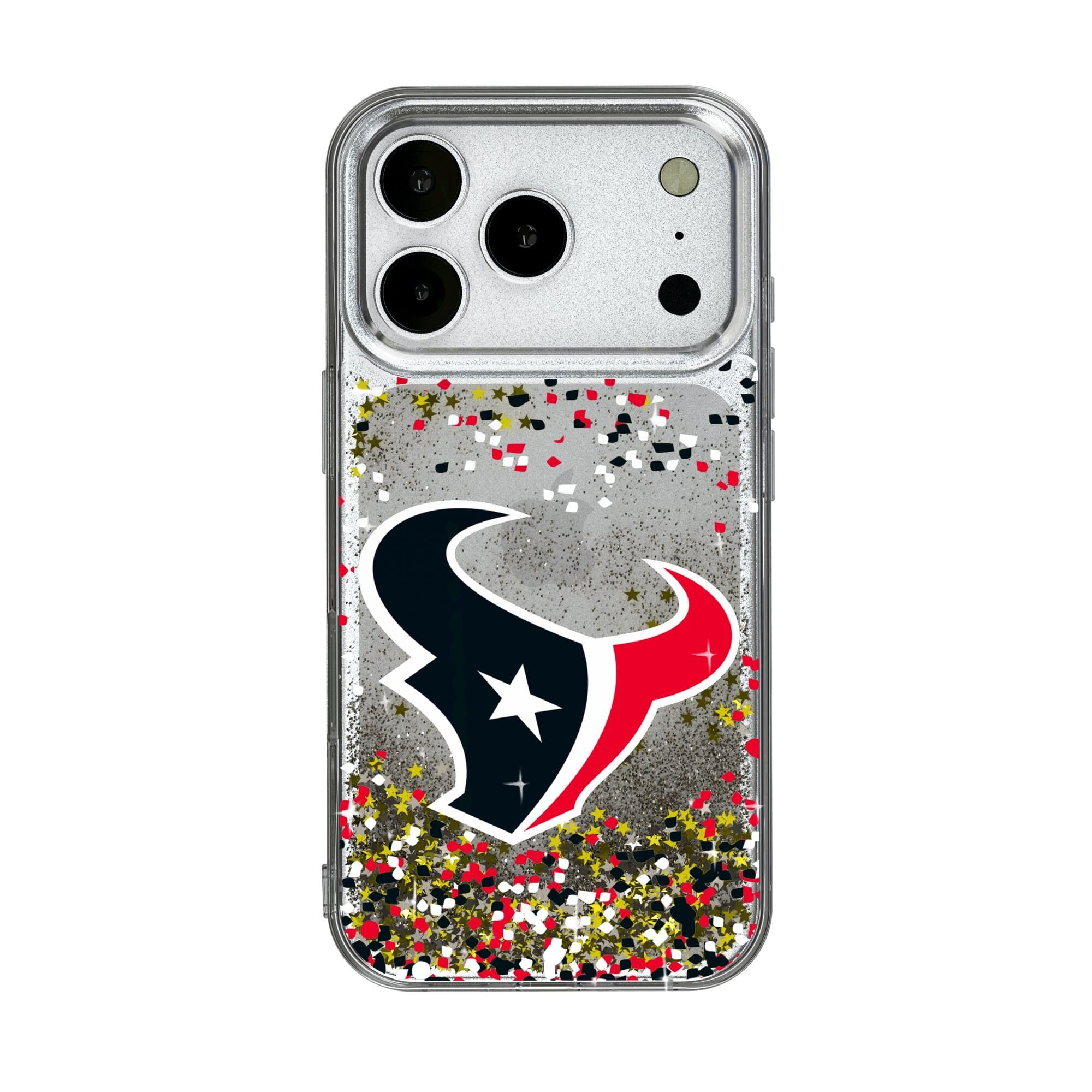 Keyscaper - NFL - Houston Texans - iPhone Glitter Case with Confetti Design - 17 Pro Max - Multicolor price history on PriceWatchPro