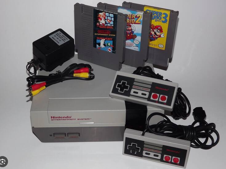 Refurbished Excellent - Original Nintendo NES Mario 123 Zapper Pak - Super Nintendo Entertainment System (SNES)