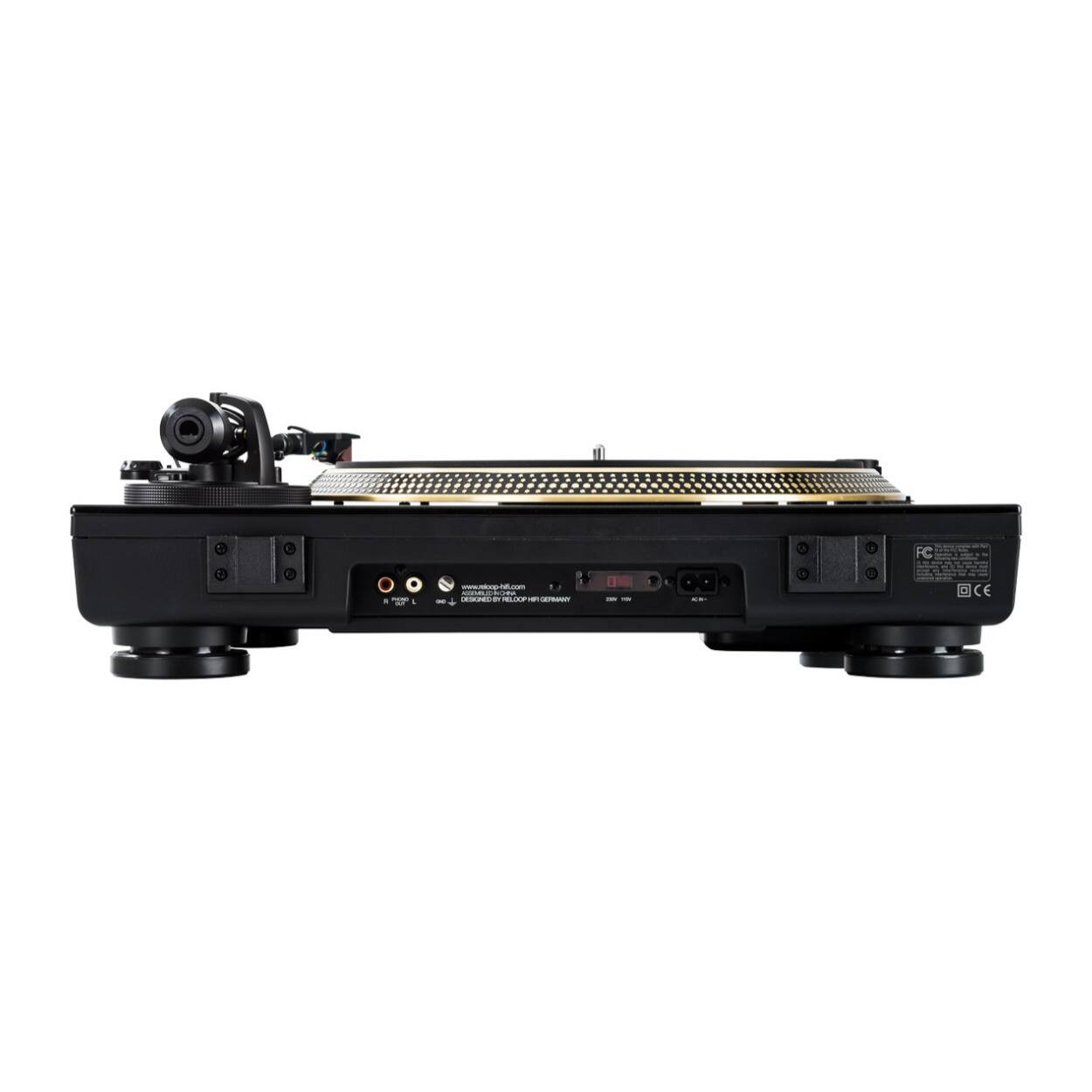 Left. Reloop - Reloop Turn 5 Direct Drive HiFi Turntable System.