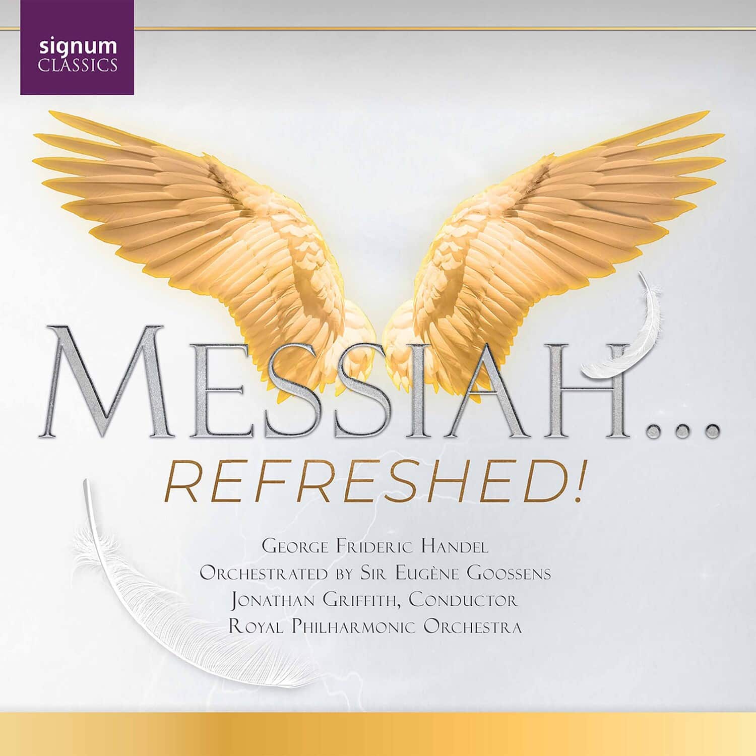Royal Philharmonic Orchestra  Griffith - Messiah Refreshed  - COMPACT DISCS