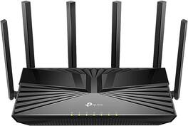 TP-Link - AX4400 Mesh Dual Band 6-Stream Router - Black