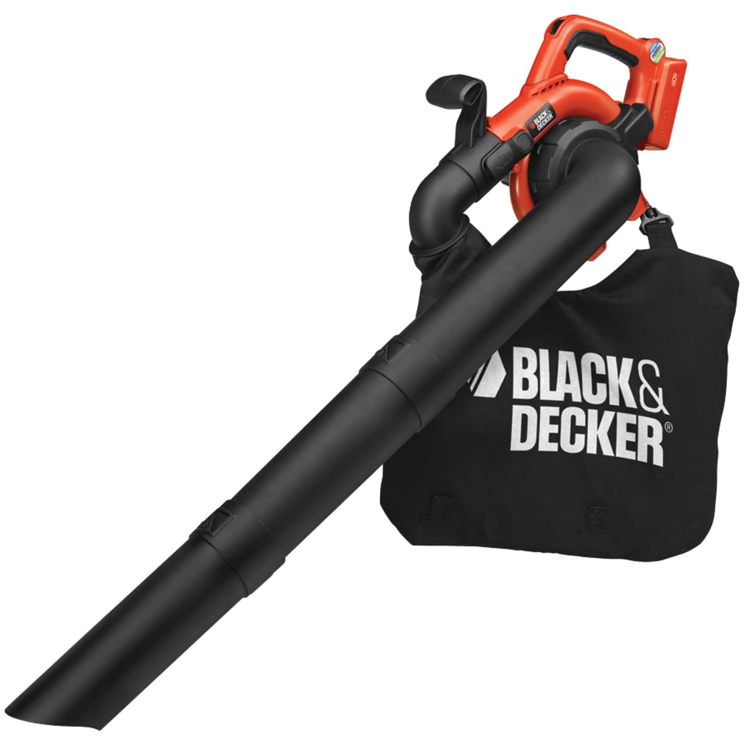 Black+Decker - 40-Volt MAX Cordless Leaf Blower and Vacuum with Collection Bag, Battery, Charger, LSWV36 price history on PriceWatchPro