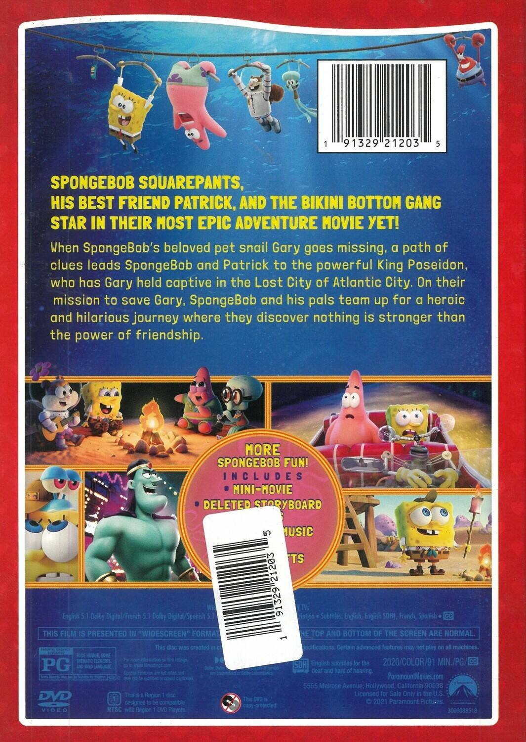 Alt View 1. The SpongeBob SquarePants Movie   - DVD.