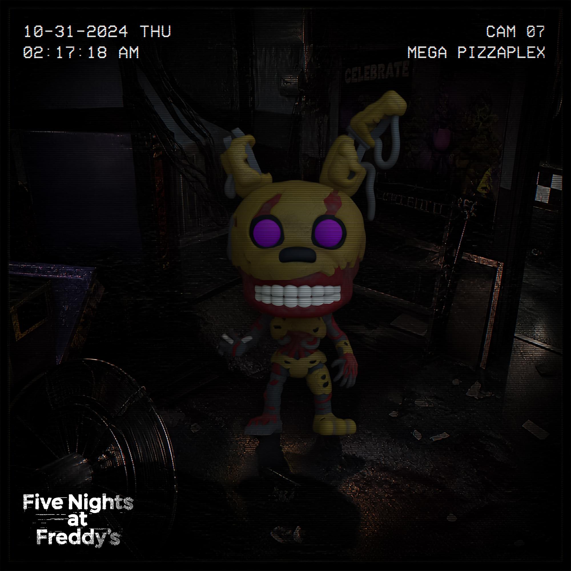 10-31-2024 THU 02:17:18 AM CAM 07 MEGA PIZZAPLEX CELEBRATE CCVTENU Five Nights at Freddy's