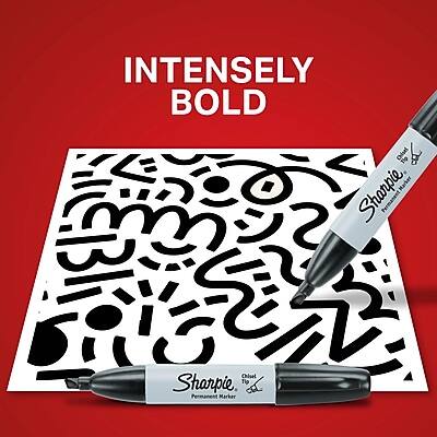 INTENSELY BOLD

Chisel Tip
Sharpie Permanent Marker