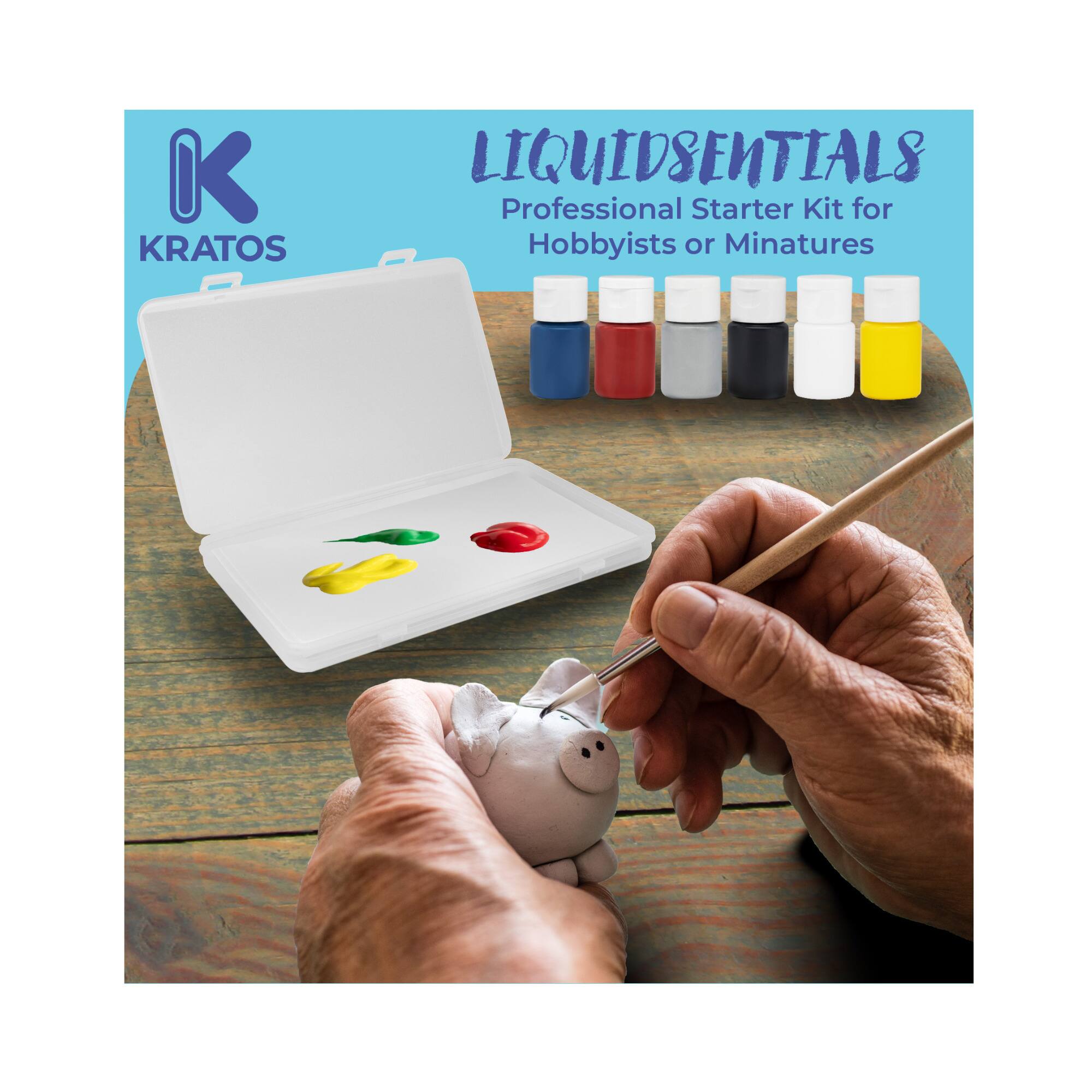 KRATOS  
LIQUIDSENTIALS  
Professional Starter Kit for Hobbyists or Minatures