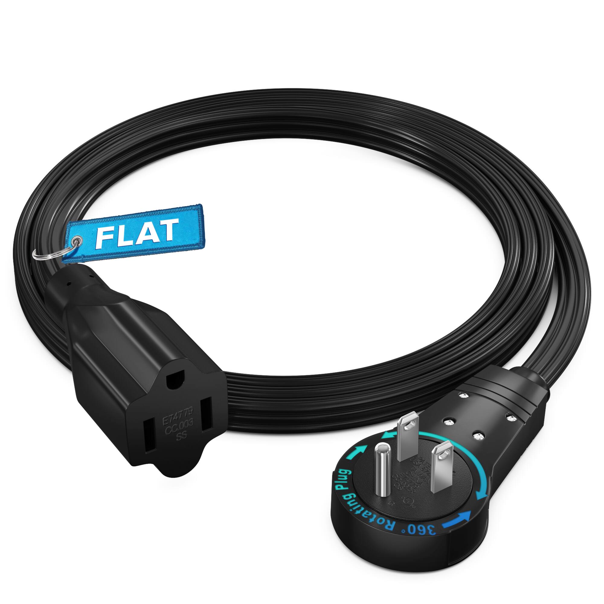 FLAT E74779 CC.003 SS 1 Plug Rotating 360