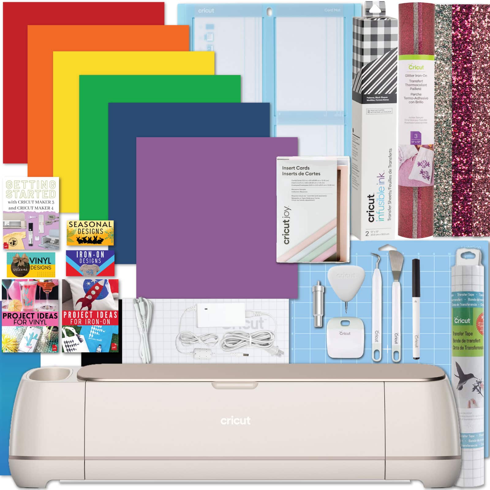 Cricut - Maker 4 Craft Cutting Machine with Ultimate Card Making Bundle
