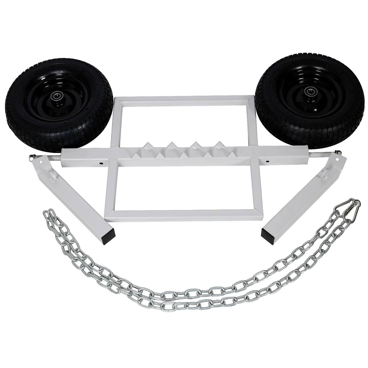 Alt View 6. Ropilly - Ropilly Heavy Duty Log Dolly with Steel Construction and 1100 lb Capacity - Blue.