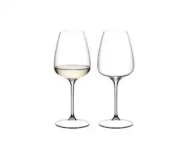 Riedel - Grape@ White Wine / Champagne Glass/ Spritz Drinks, Set of 2, 19.4 ounce - Clear