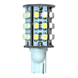HQRP - T10 Wedge Base 30 LEDs SMD 3528 LED Bulbs Cool White for #194#168 W5W RV Interior/Ceiling/Porch Lights Replacement