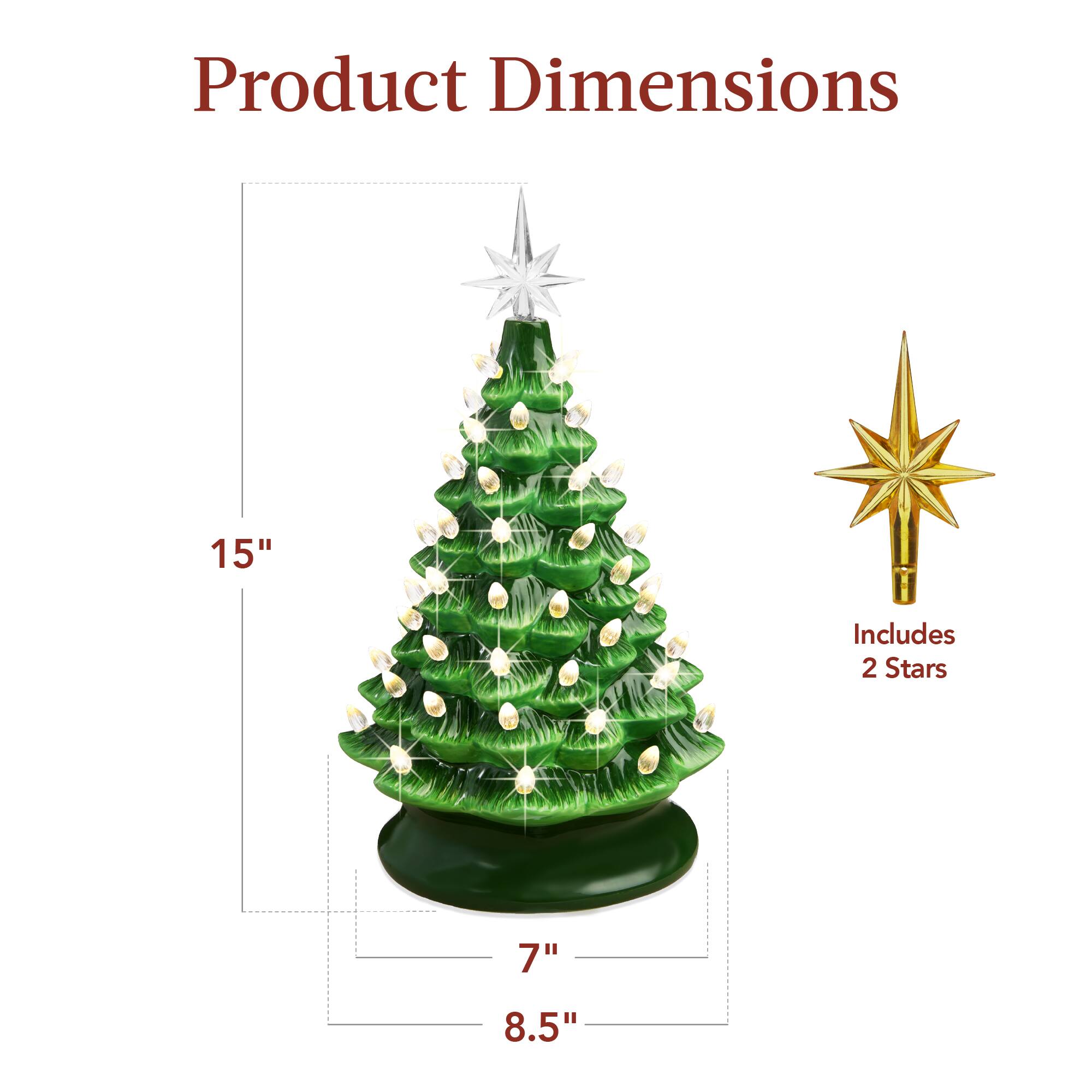Product Dimensions

15"

7"

8.5"

Includes 2 Stars