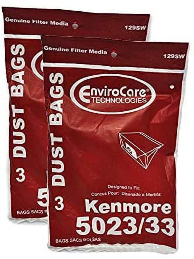 EnviroCare - Vacuum Bags Part #129SW 6 Pack
