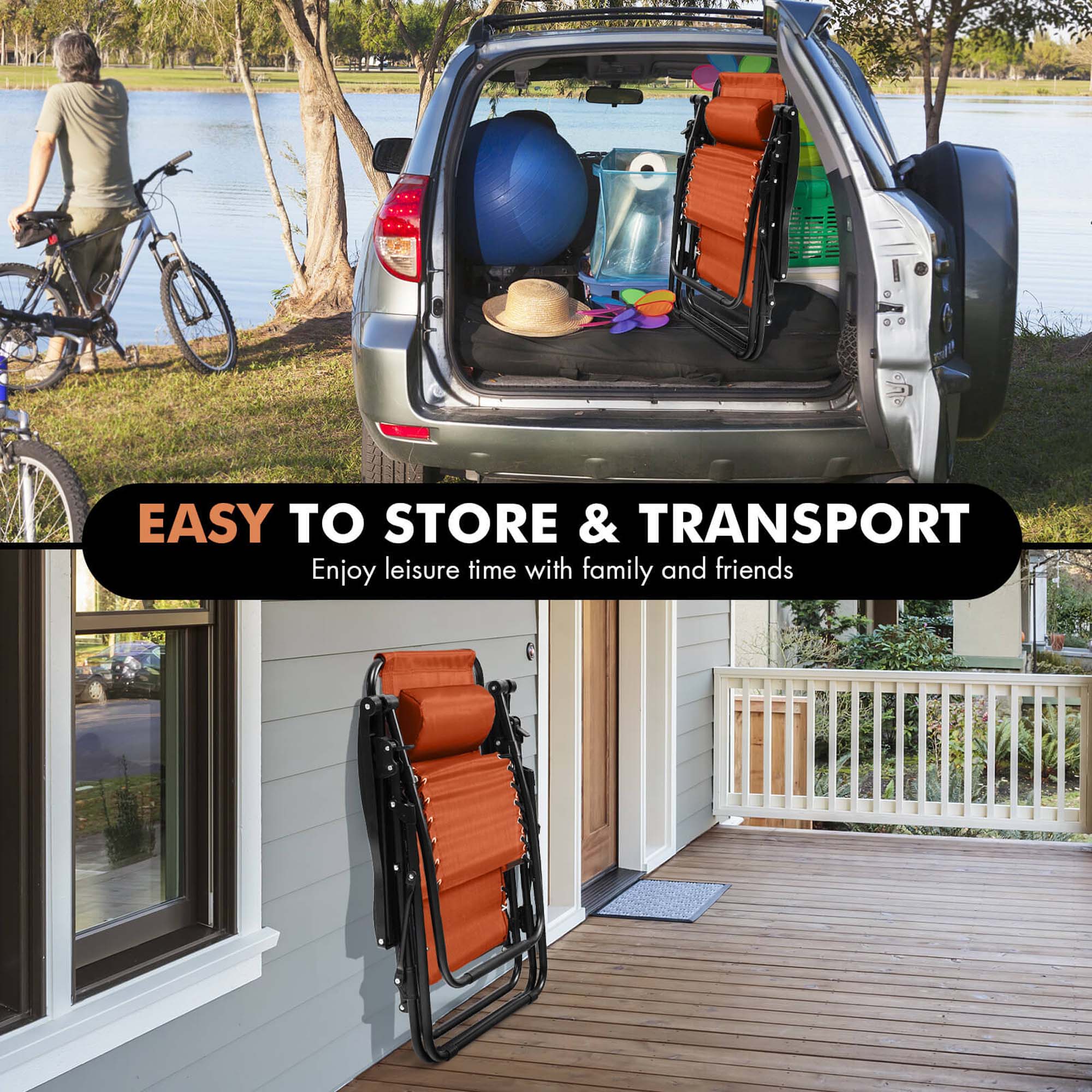 Easy to Store & Transport: Enjoy leisure time with family and friends.