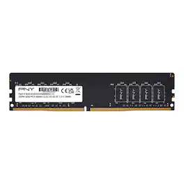 PNY - Performance 16GB (1x16GB) DDR4 RAM 3200MHz (PC4-25600) - CL22, 1.2V - Desktop Memory - MD16GSD43200-TB - Black