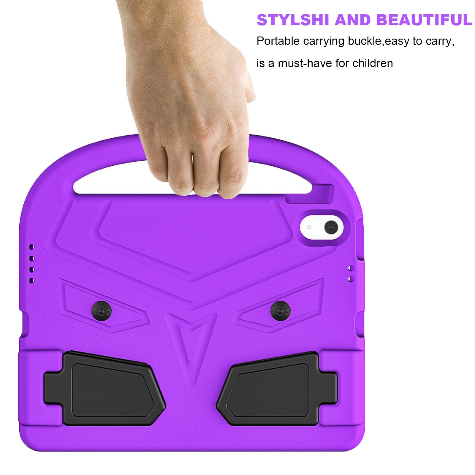 STYLISH AND BEAUTIFUL  
Portable carrying buckle, easy to carry, is a must-have for children