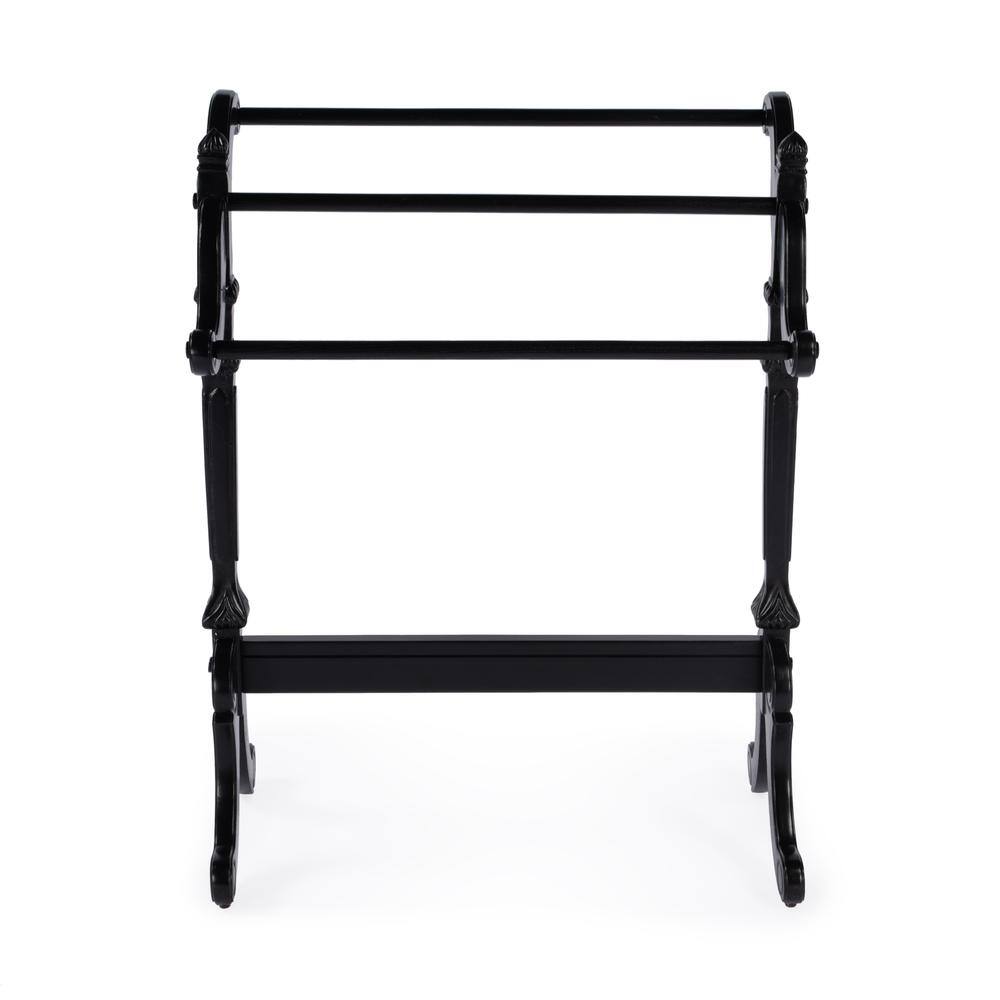 Alt View 2. Butler Specialty - Newhouse Blanket Stand - Black.
