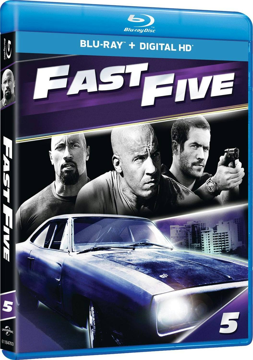 Angle. Fast & Furious 5 (Blu-ray + Digital HD) [Blu-ray].