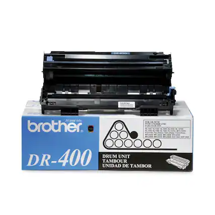 Sure, here is the corrected and grouped text from the image:
---
**brother**
At your side.
**DR-400**
DRUM UNIT
TAMBOR
UNIDAD DE TAMBOR
---
**FOR USE WITH**
(Various model numbers listed)
---
**DR-400**
DRUM UNIT
TAMBOR
UNIDAD DE TAMBOR
---
**At your side. brother.**
---
**FOR USE WITH**
(Various model numbers listed)
---
**DR-400**
DRUM UNIT
TAMBOR
UNIDAD DE TAMBOR
---
**At your side. brother.**
---
**FOR USE WITH**
(Various model numbers listed)
---
**DR-400**
DRUM UNIT
TAMBOR
UNIDAD DE TAMBOR
---
**At your side. brother.**
---
**FOR USE WITH**
(Various model numbers listed)
---
**DR-400**
DRUM UNIT
TAMBOR
UNIDAD DE TAMBOR
---
**At your side. brother.**
---
**FOR USE WITH**
(Various model numbers listed)
---
**DR-400**
DRUM UNIT
TAMB