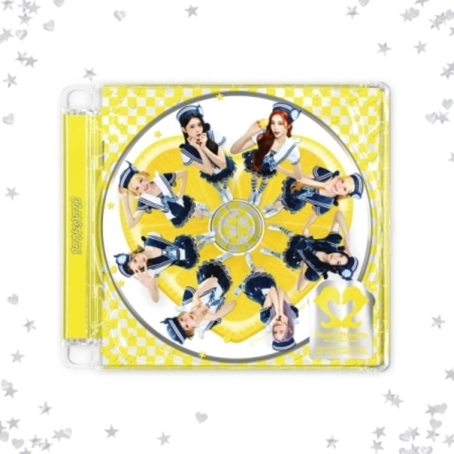 Front. Hearts2Hearts - Lemon Tang - Jewel Case Version   - COMPACT DISCS.