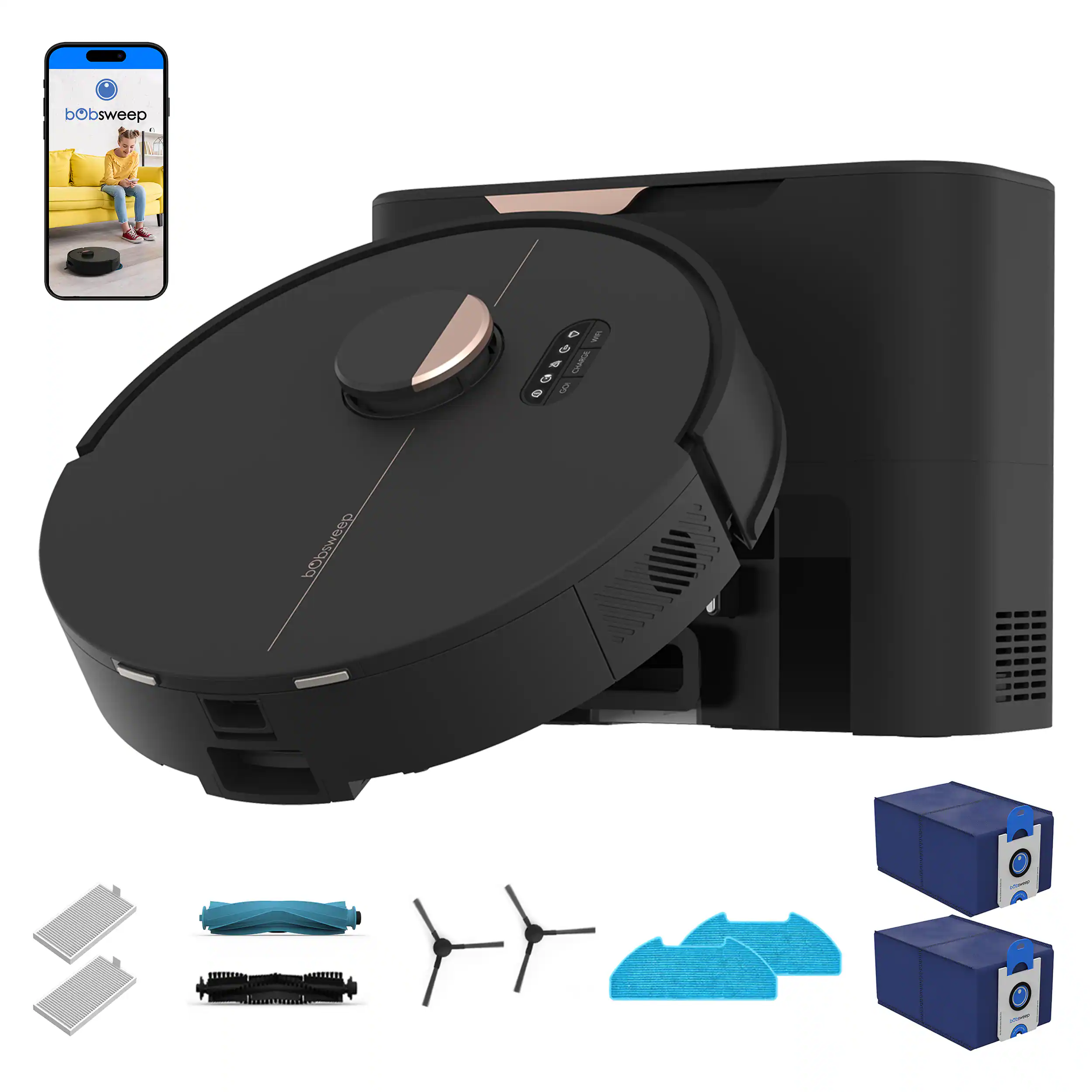 Plus Version with 8000 Pa Suction