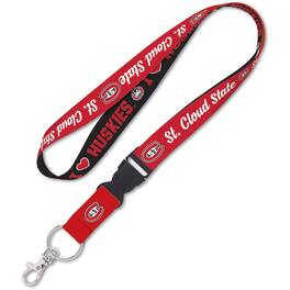 WinCraft - St. Cloud State Huskies Team Logo Lanyard with Detachable Buckle - Multicolor