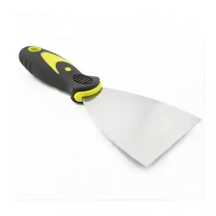Front. Kitcheniva - 3" Inch Steel Flexible Scraper Putty Joint Drywall Knife With Rubber Handle.