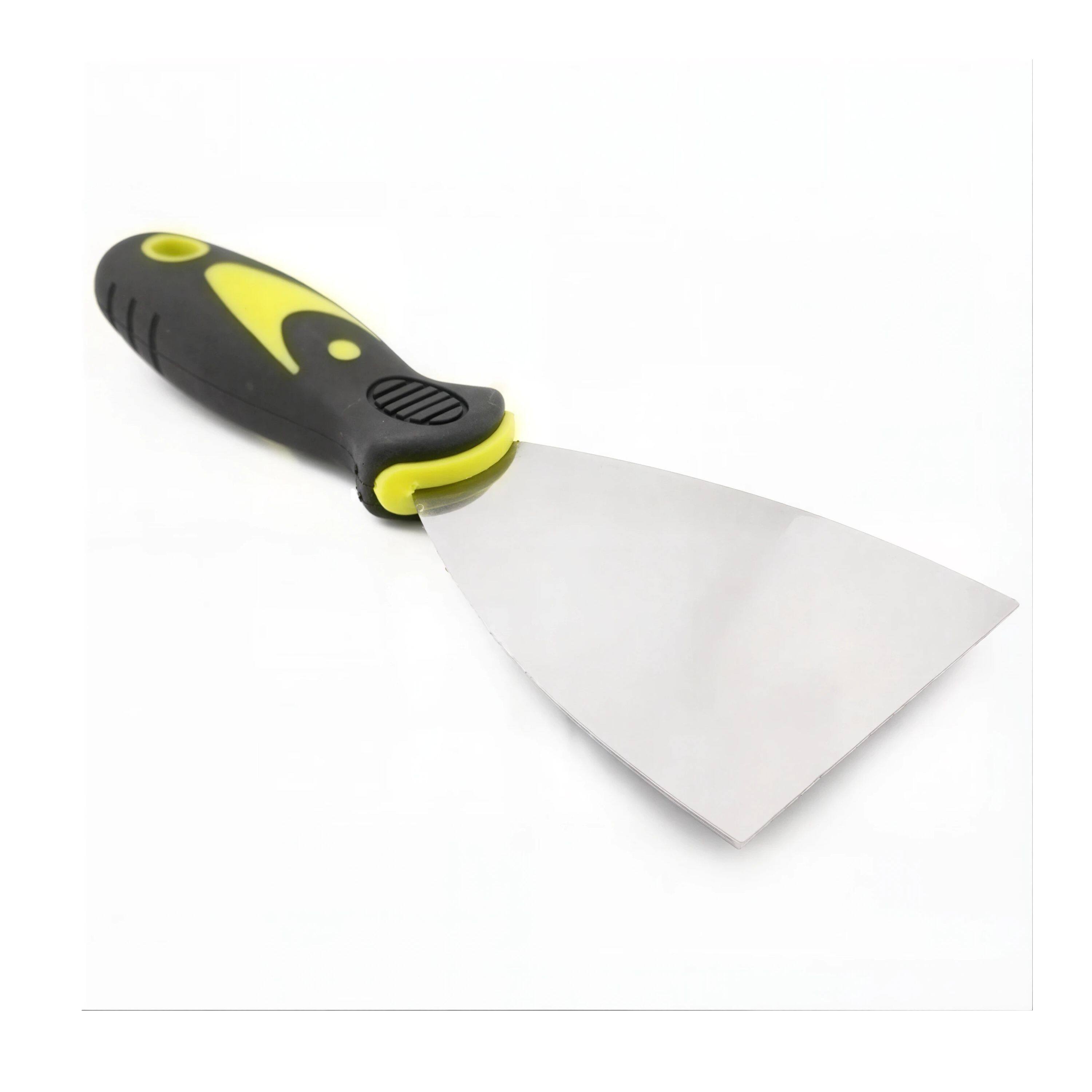 Front. Kitcheniva - 3" Inch Steel Flexible Scraper Putty Joint Drywall Knife With Rubber Handle.