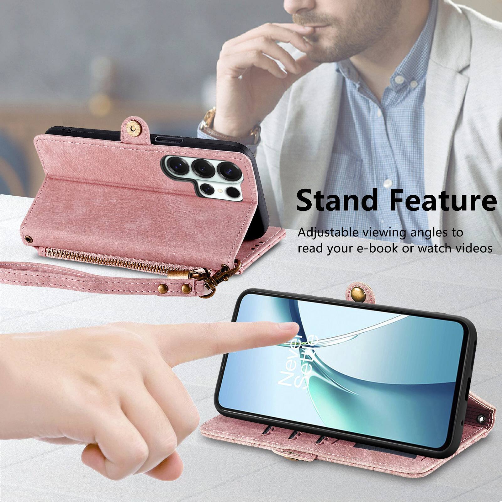 Stand Feature  
Adjustable viewing angles to read your e-book or watch videos  
Never Settle