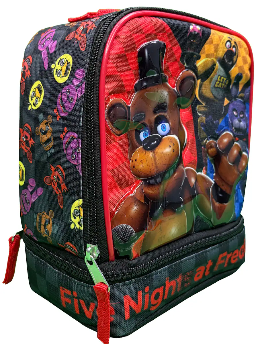 Bioworld Kids Insulated Lunch Bag with Handle, Five Nights at Freddys ...