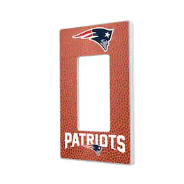 Keyscaper - Football Design Single Rocker Light Switch Plate - Multicolor