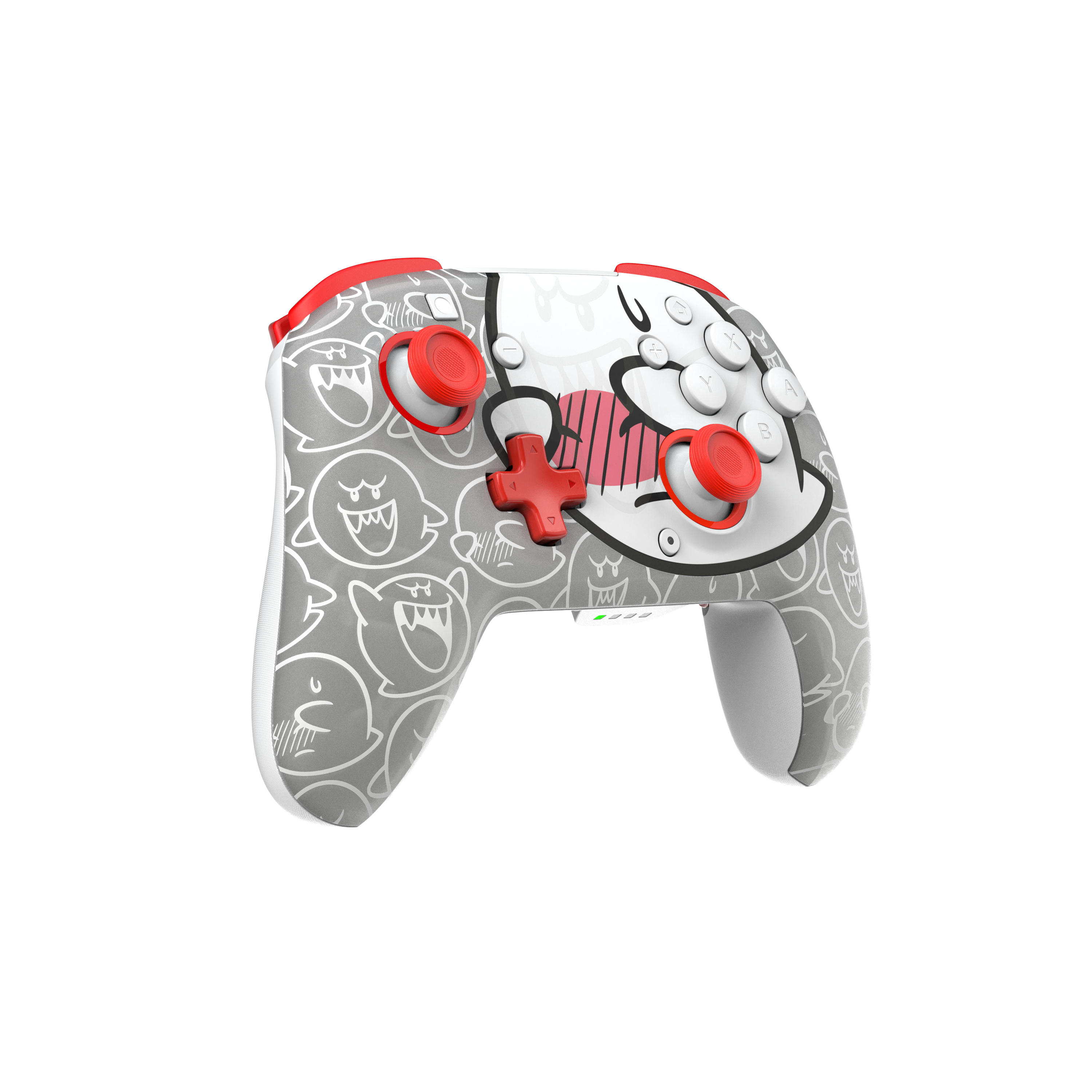 Alt View 17. PDP - Rematch Wireless Gaming Controller for Nintendo Switch, Nintendo Switch 2 - Boo-Hoo.