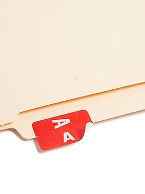 Alt View 2. Smead - AlphaZ ACCS Color-Coded Labels, A-Z Index, 2200/Box - Assorted.