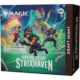 Wizards of The Coast - Magic: The Gathering: Secrets of Strixhaven Draft Night Box