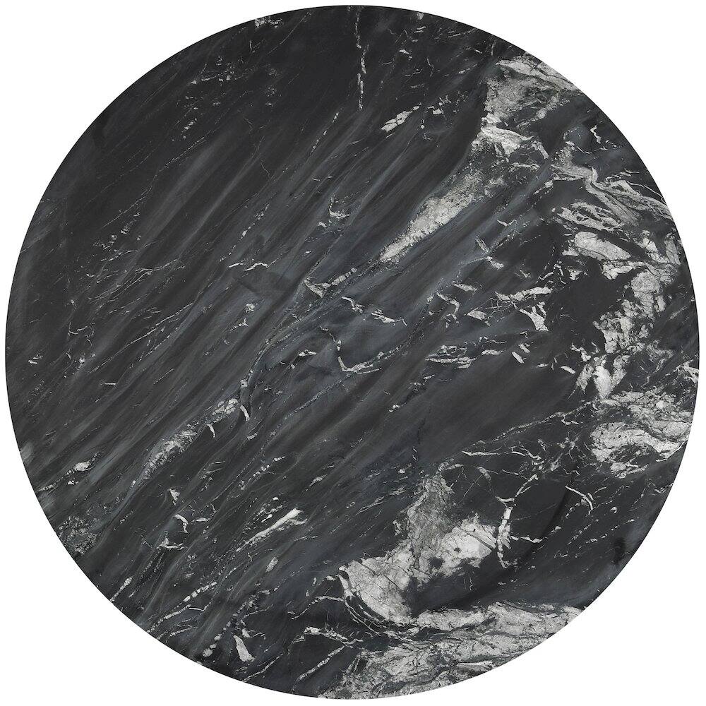 Alt View 3. Meridian Furniture - Genoa Black Coffee Table - Black.