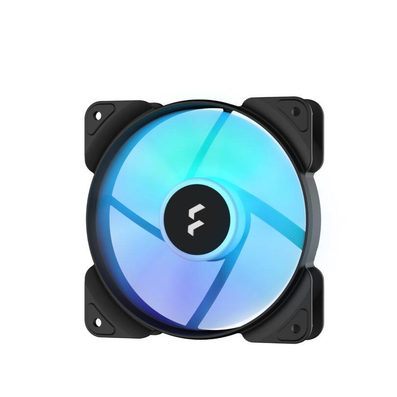 Angle. Fractal Design - Aspect 12 RGB Cooling Fan - 3 Pack - Black.