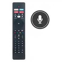WINFLIKE - Univeral NH800UP RF402A-V14 Remote Replacement for Philips 4K LED Smart TV 50PFL5704/F7 55PFL5604/F7 - Black