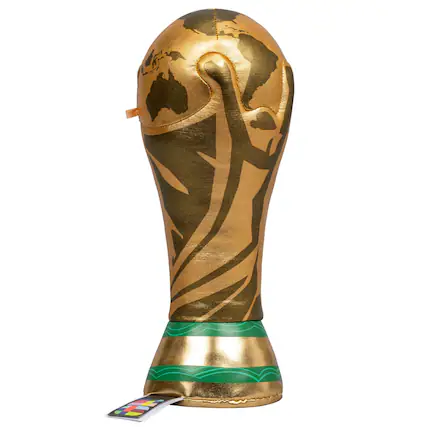 Front. Jazwares - FIFA World Cup 2026 10" Plush Toy - Gold.